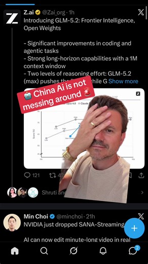 With Anthropic fable 5 battling with OpenAI, it looks like China is not messing around and launching models what seems like every single day now. A quiet race is happening with Chinease open source models. #greenscreen