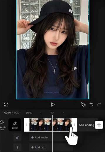 Diagonal Flash Effect CapCut Tutorial — Viral Photo Edit