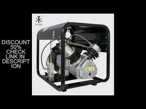 TUXING TXED012 300Bar PCP Air Compressor with Set Pressure 4500Psi High Pressure Compressor for PCP