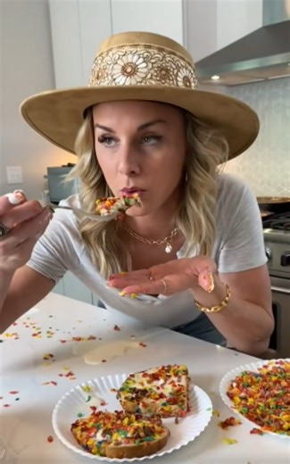Fruity Pebbles ice cream homemade dessert recipe