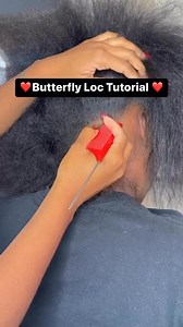 Butterfly loc tutorial | LustreVyne.