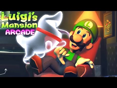 Luigi's Mansion Arcade - Full Game 100% Walkthrough