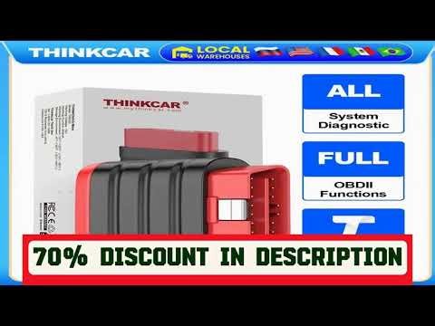 A must-have product! THINKCAR Thinkdiag Mini Bluetooth OBD2 Scanner Diagnostic Tool Full-System Ca