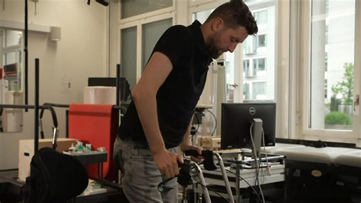 Paralyzed man walks again with help of artificial intelligence