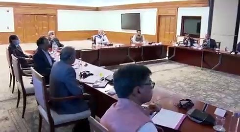 #WATCH | PM Modi chairs a high-level meeting on the Ukraine crisis. Updates: https://www.news18.com/news/world/russia-ukraine-war-news-live-updates-poland-kyiv-vladimir-putin-joe-biden-operation-ganga-evacuation-livenews-4824899.html | News18