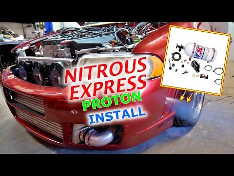 NITROUS EXPRESS PROTON INSTALL!! | B5 AUDI VR6 SWAP |