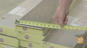 Installing Laminate Flooring: Step 3 - Plan First and Last Row