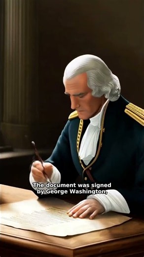 The Signing of the US Constitution in 1787
