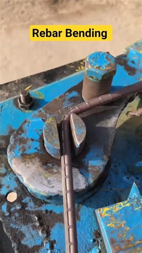 Most Satisfying Rebar Bending Ever 😱 #Shorts #asmr