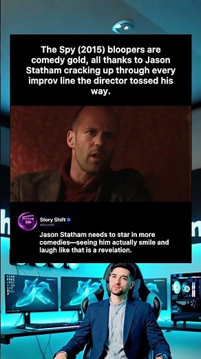 The Spy (2015) bloopers are comedy gold, all thanks to Jason Statham cracking up