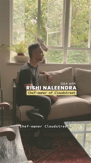 The Peak Singapore on Instagram: "Before he was cooking, Rishi Naleendra was painting. In the studio just as in the kitchen, he’s bold and experimental, with a sense of clarity and confidence he’s developed over the years running his fine dining establishment Cloudstreet. Using a medley of charcoal, acrylic, ink, Naleendra’s style is deeply expressionist, playing with an array of mediums and textures to evoke the layers within. His art style in fact mirrors the way he too creates his dishes at C