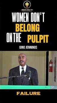 Is_a_woman_allowed _to_preach | Gino Jennings