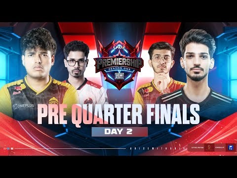 DAY 2 | PRE QUARTER FINALS | PREMIERSHIP by UNIV | ft. #godlike #metaninza #victoressumus #bgmi