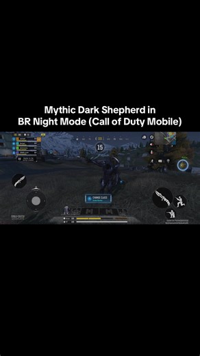 Mythic Dark Shepherd in Call of Duty Mobile Night Mode