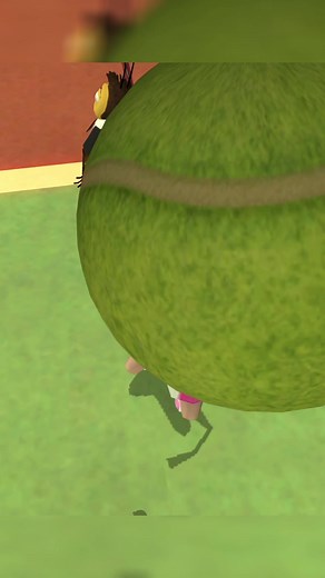 Barry plays tennis in BEE MOVIE GAME! 🎾 #gaming #retrogaming #beemovie #seinfeld #tennis #funny #fyp