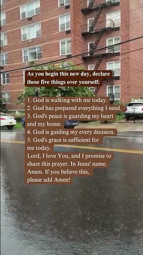 🙏 Declare This Over Your Life Today | God Is Walking With You ✝️ 5 Powerful Declarations
