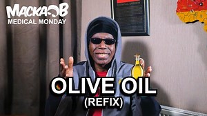 Macka B's Medical Monday 'Olive Oil' (REFIX/THROWBACK) Please leave a comment below and share Lyrics: Olive oil very versatile I know people who been using it for a long while On babies for ladies all kind of style A di health benefits we a go profile It’s graded according to how it's processed Unrefined means processed less The least processed one a the best That’s the extra virgin olive oil cold pressed A lot plant nutrients olive oil’s got Polyphenols it’s got a lot Healthy monounsaturated fa