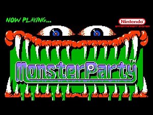 NOW PLAYING...MONSTER PARTY (NES)