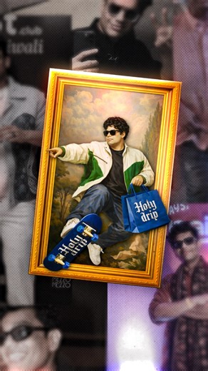 The Holy Drip on Instagram: "Tanmay Bhat’s fashion glow up, explained. Tanmay’s glow up isn’t limited to weight loss (although kudos for shredding 50+ kilos). It’s about finding your clothing personality. The formula is simple: add one pop of color on a solid base & your outfit will feel like you instantly. Follow Tanmay’s drip: Jackets: @backalleybodega Signature glasses: @hm Styled by: @hellomisskiara Coloured frames: @lenskart @tanmaybhat"