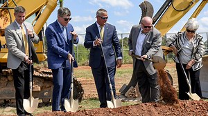 Anderson University gets closer to its inaugural football season by breaking ground