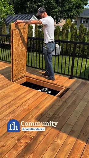 532K views · 1.3K reactions | IG: @hamiltondecks added three secret doors into this pool deck for clever storage! #diy #familyhandyman #deckdesign #backyardbuilds #pooldeck | Family Handyman | Facebook