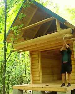 127K views · 2.8K reactions | Log House Construction, Creating a Home from Timber #bushcraft #survival #adventure #wilderness #camping | Grupo Musical Versátil Contrapunto SLP | Facebook