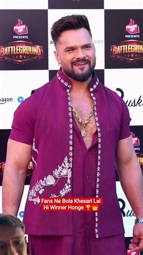 To make Khesari Lal Yadav win, give lots of love to MX Player, Battleground Season 2 #viralvideo