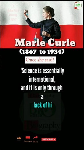 Marie Curie: The Woman Who Changed Science Forever |