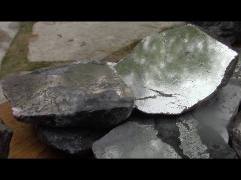 POLISHING Rock Slabs on VIBRATORY FLAT LAP