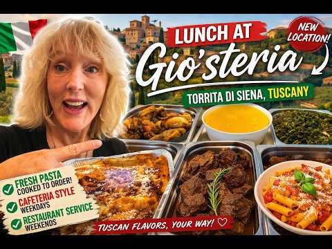 Gio’Steria - Hidden Tuscan Restaurant Gem Near Montepulciano and Pienza!