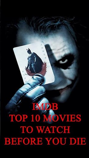 IMDB TOP 10 MOVIES #hollywood #imdb