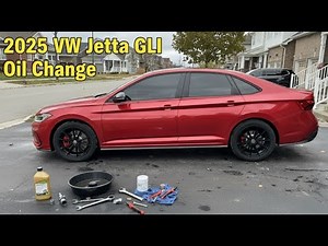 2025 VW Jetta GLI Oil Change | Quick & Easy DIY
