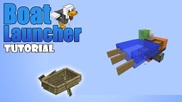 Minecraft 1.11 - Boat Launcher Minecraft Map