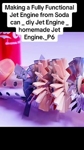 Fully Functional Soda Can Jet Engine DIY — Homemade Jet Engine Build