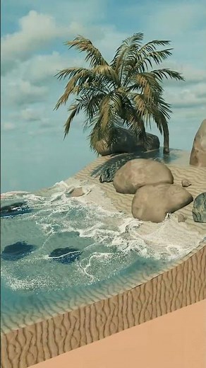 Blender sea water simulation || Flip Fluids