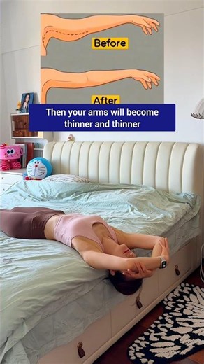 ✨ 5 Min Before Bed! Fix Your Posture, Sleep Better & Wake Up Looking More Attractive! 🔥 #workout