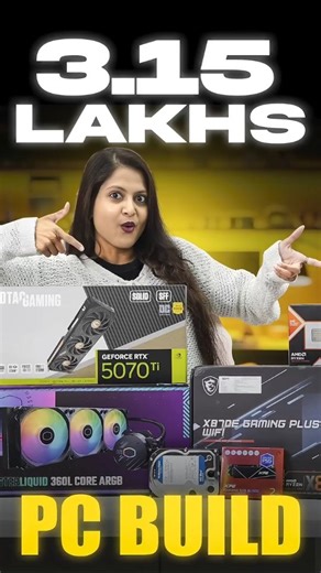 విశాల్ పెరిఫెరల్స్ తెలుగు | Here’s a ₹3.15 Lakh high-performance PC build designed for professional work, heavy multitasking, gaming, editing, and productivity —... | Instagram