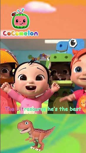 Dinosaur Song #Shorts | CoComelon Nursery Rhymes & Kids Songs