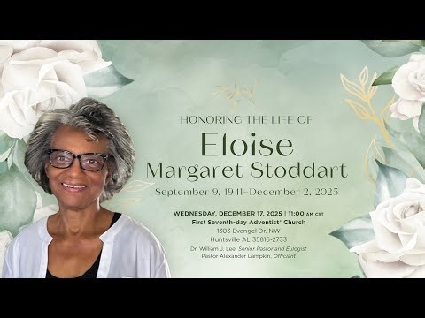 Celebration of Life: Eloise Margaret Stoddart - 12/17/2025