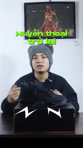 Huyền thoại trở lại và lợi hại hơn xưa ❤️‍🔥❤️‍🔥 #authenticshoes #review #jordan4 #blackcat