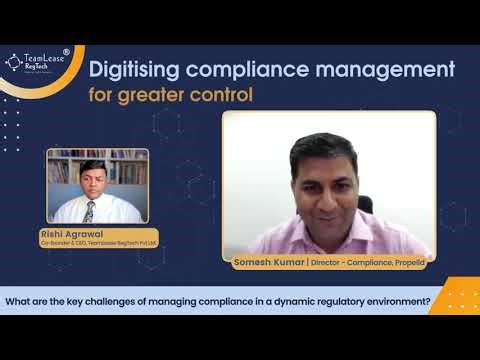 Why Compliance Is So Complex in Financial Services | Somesh Kumar, Propelld