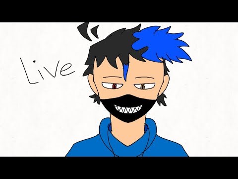 blue alien is live! collab live stream with true emperor
