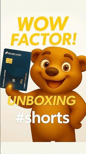 BOB ETERNA Credit Card Unboxing 💳 | 4% Rewards via UPI? 🔥 Best BOBCARD!