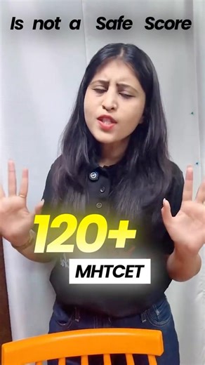😨 120+ In MHT CET Is not a Safe Score? #mhtcet2026 #mhtcet #mhtcetpreparation #chemistry #vedantu