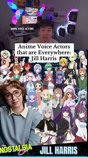 Anime Voice Actors that are Everywhere: Jill Harris #frieren #blackclover #jillharris #voiceactor