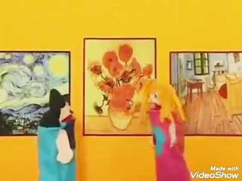 Van Gogh! Uma breve biografia e vídeo em 3D para crianças.