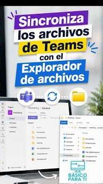 Sync Teams files with File Explorer #teams #windows #sharepoint