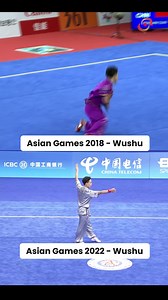 2018 Asian Games - 🥇✅ 2022 Asian Games - 🥇✅ China’s Wushu maestro strikes gold back to back, clinching victory in both Jakarta 2018 and Hangzhou 2022. A true champion, a true legacy. 🫡 #AsianGames #Wushu #Champion #China #JakartaPalembang #Hangzhou | Olympic Council of Asia