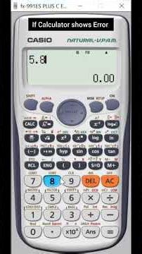 Scientific Calculator Fraction to Decimal Fix | FIX Mode & Decimal Settings Explained