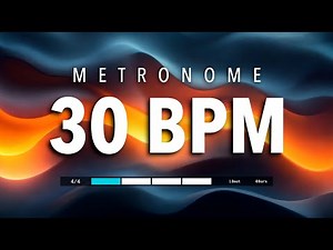 30 BPM Visual Metronome – Ultra Slow Practice Tempo for Total Control | TickRite